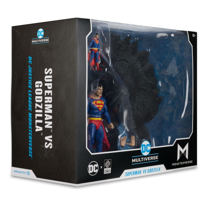 DC Justice League Monsterverse DC Multiverse Action Figures 2-Pack Superman Vs. Godzilla 30 cm 13