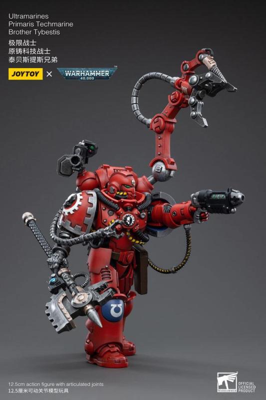 Warhammer 40k: Ultramarines Primaris Techmarine Brother Tybes 1/18 Action Figure - Joy Toy