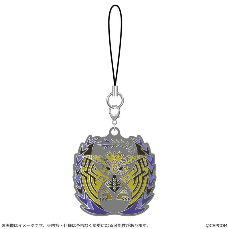 Monster Hunter Wilds Metal Keychain Monster Icon 5 cm Assortment (10) 10