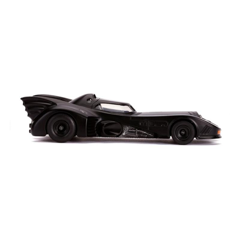 Batman 1989 Hollywood Rides Diecast Model 1/32 1989 Batmobile with Figure