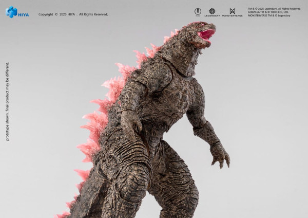Godzilla x Kong The New Empire Exquisite Basic Action Figure Heat Ray Godzilla Evolved Ver. 18 cm 6