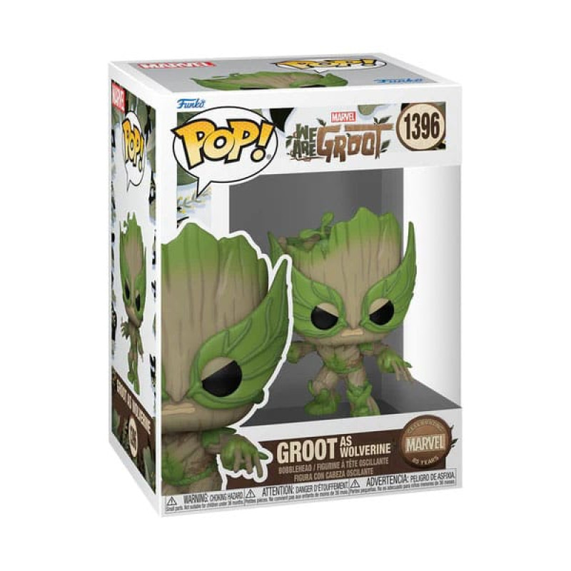 We Are Groot POP! Movies Vinyl Figure Wolverine 9 cm 1