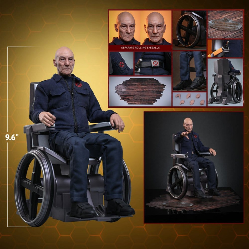 Marvel X-Men Action Figure 1/6 Professor X 25 cm 13