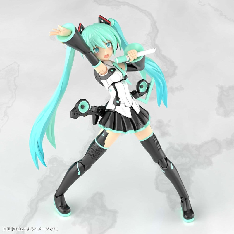 Frame Arms Girl Plastic Model Kit Grande Scale Frame Music Girl Hatsune Miku 25 cm 5