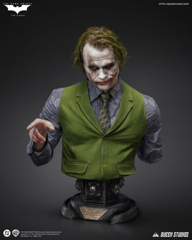 The Dark Knight Bust 1/1 The Joker 89 cm 2