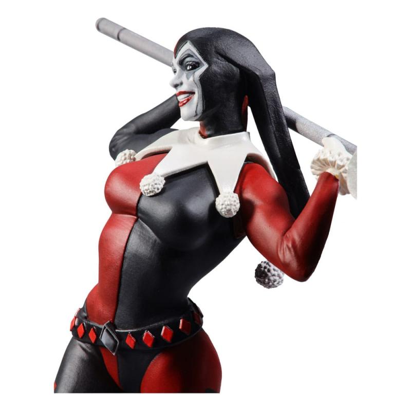 DC Direct: Harley Quinn Red White & Black by Stjepan Sejic Resin Statue - McFarlane Toys