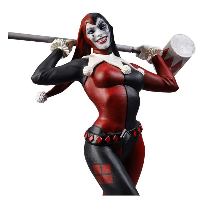 DC Direct: Harley Quinn Red White & Black by Stjepan Sejic Resin Statue - McFarlane Toys