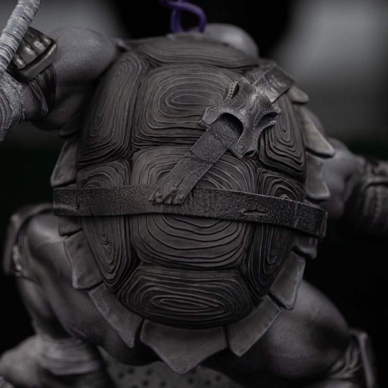 Teenage Mutant Ninja Turtles Art Scale Statue 1/10 Donatello Black and White Variant 26 cm heo exclu 4