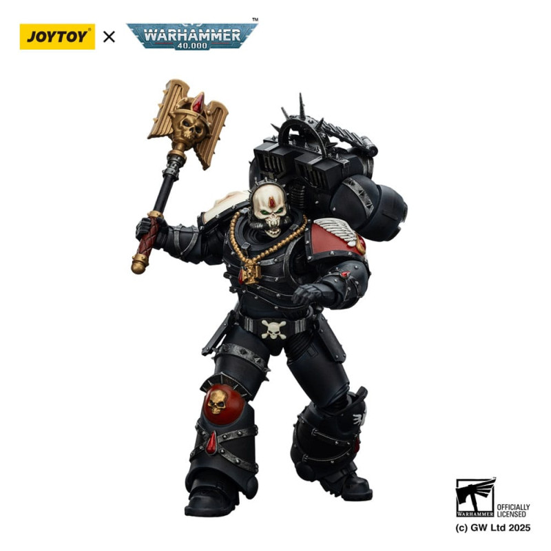 Warhammer 40,000: Combat Patrol Blood Angels Action Figure Lemartes With Jump Pack Blood Crozius and 7