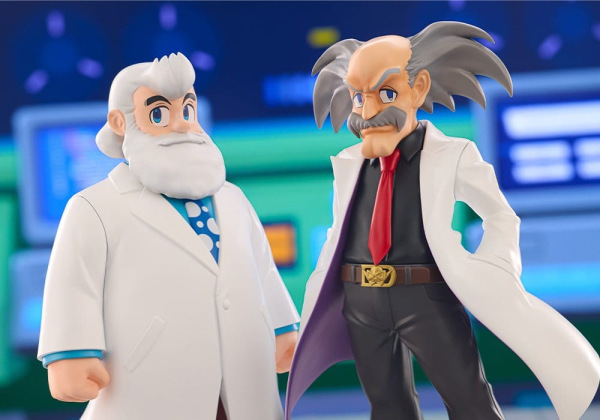 Mega Man Oshi Works PVC Figures 2-Pack Dr. Wily & Dr. Light 1