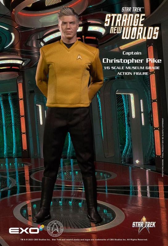 Star Trek: Strange New Worlds Action Figure 1/6 Captain Christopher Pike 30 cm