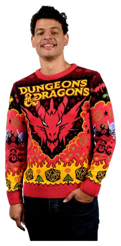 Dungeons & Dragons Christmas Sweater Size L 2