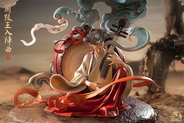 Infinity Studio Elegance Beauty: Prince Lanling in Battle 62 cm Statue  - Infinity Studio
