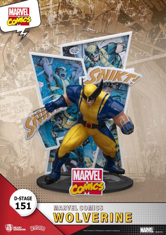 Marvel: Wolverine 16 cm D-Stage PVC Diorama - Beast Kingdom Toys