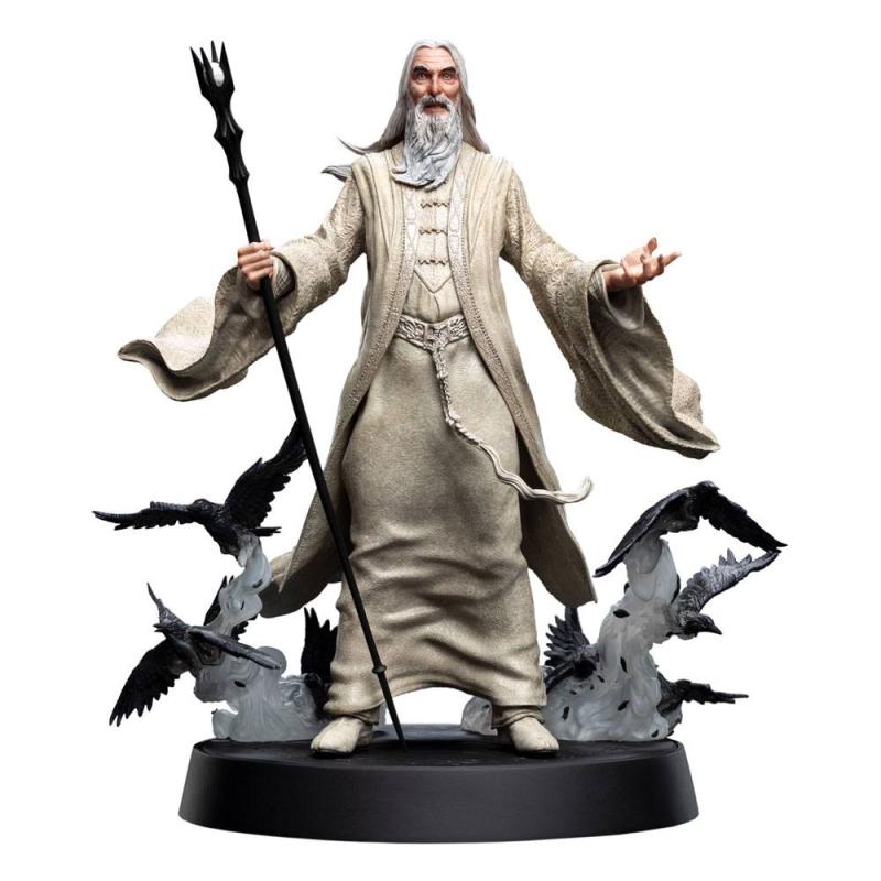 The Lord of the Rings Figures of Fandom: Saruman the White 26 cm PVC Statue - Weta