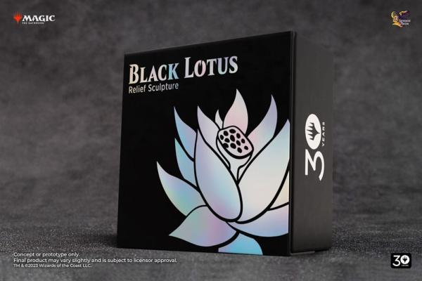 Magic The Gathering Relief Sculpture Black Lotus Previews Exclusive 17 x 15 cm