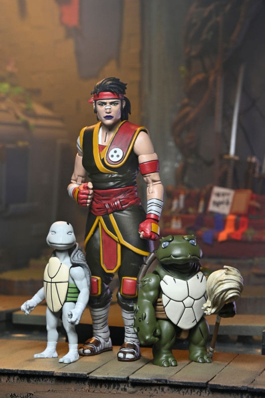 Teenage Mutant Ninja Turtles: The Last Ronin Action Figure Ultimate Casey Marie with Baby Odyn & Uno 7