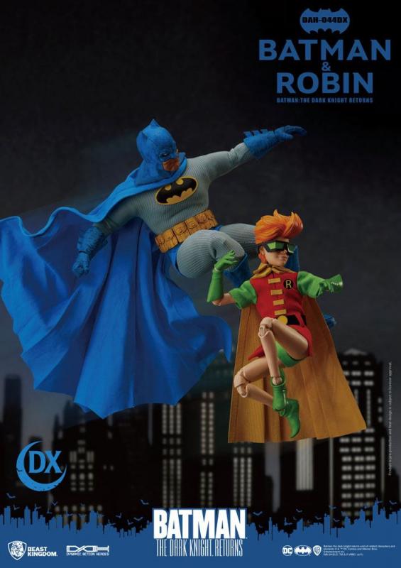 Batman The Dark Knight Returns: Batman & Robin 1/9 Action Figures - Beast Kingdom Toys