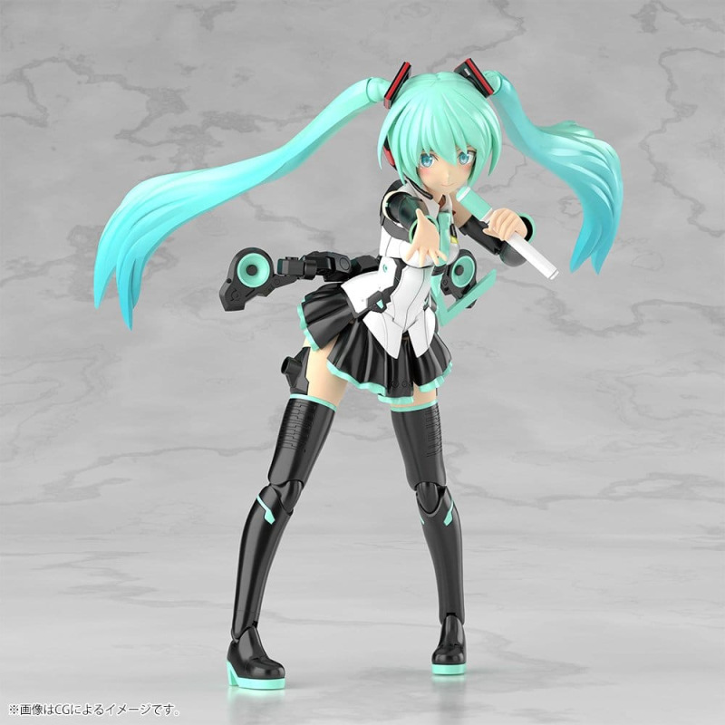 Frame Arms Girl Plastic Model Kit Grande Scale Frame Music Girl Hatsune Miku 25 cm 8