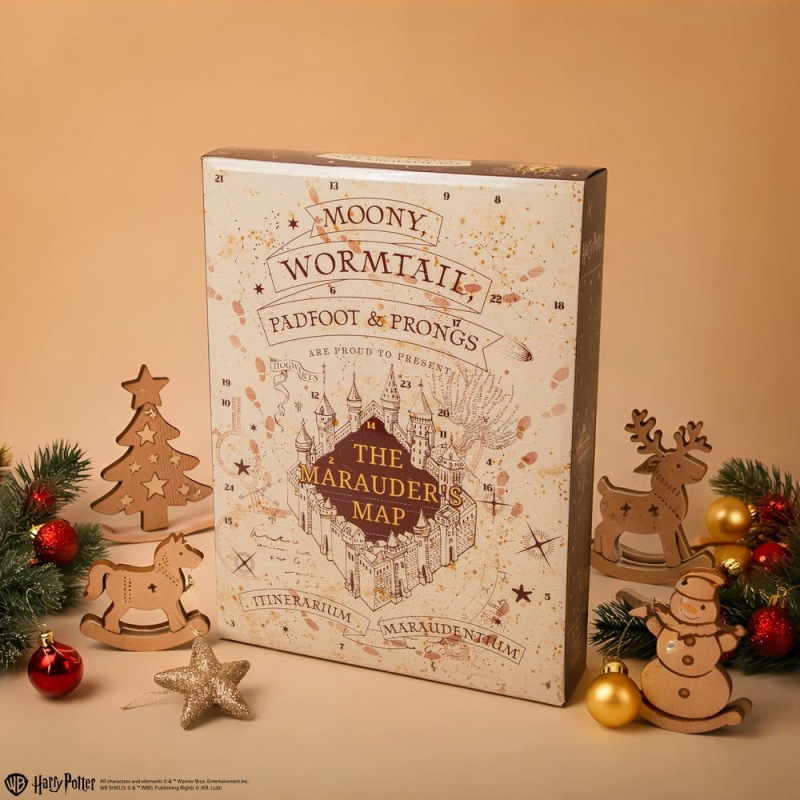 Harry Potter Advent Calendar Marauder's Map New Edition 2026 2