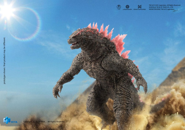 Godzilla x Kong The New Empire Exquisite Basic Action Figure Heat Ray Godzilla Evolved Ver. 18 cm 2