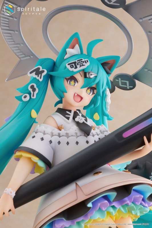 Hatsune Miku x Naoki Saito PVC Statue 1/7 My Figure Making! The Painter Ver. 34 cm 5