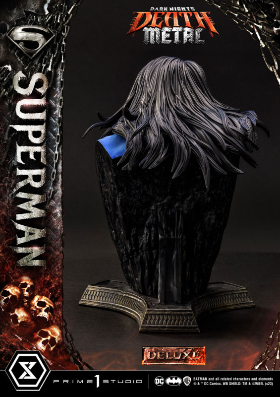 Dark Nights: Death Metal Statue 1/3 Death Metal Superman Deluxe Ver. 94 cm 9