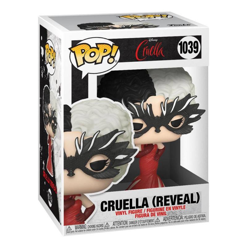 Cruella: Cruella (Reveal) 9 cm POP! Disney Vinyl Figure - Funko