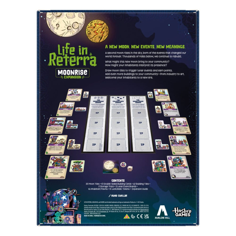 Life in Reterra Board Game Expansion TMoonrise *English Version* 1