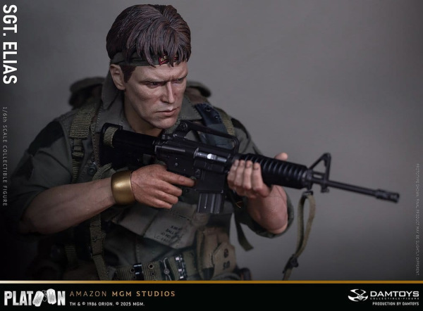 Platoon Action Figure 1/6 Sergeant Elias 30 cm 14