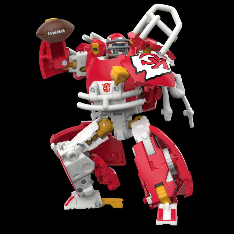 Transformers x NFL Action Figure Kansas City Chiefs: KC-59 14 cm 13