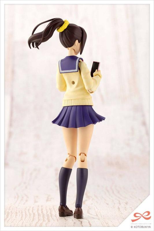 Sousai Shojo Teien Plastic Model Kit 1/10 Madoka Yuki Touou High School Winter Clothes 15 cm