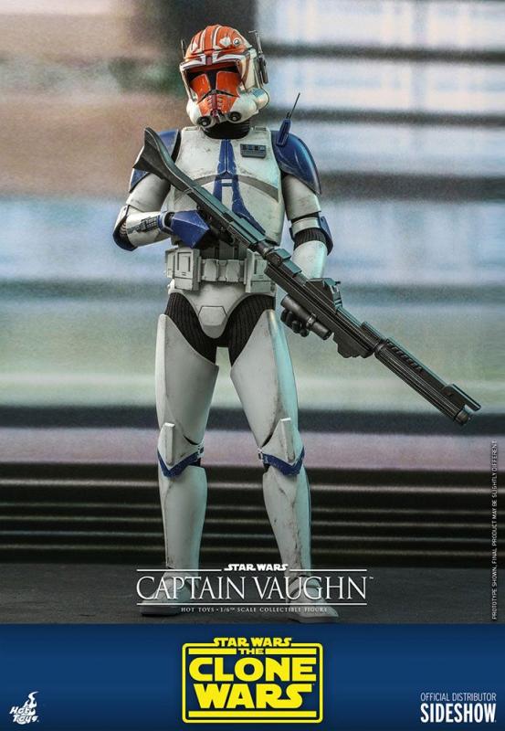 Star Wars The Clone Wars: Captain Vaughn 1/6 Action Figure - Hot Toys