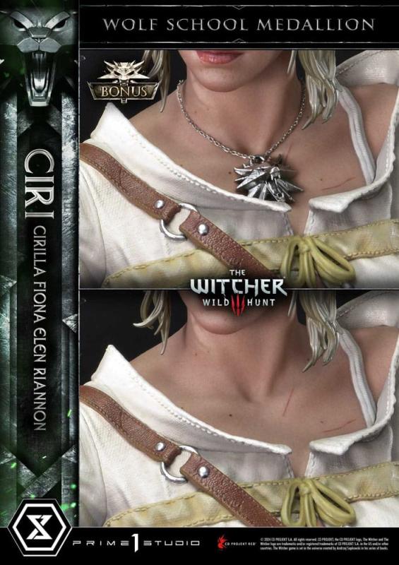 The Witcher 3: Wild Hunt Museum Masterline Statue 1/3 Wild Hunt Ciri Fiona Elen Riannon Bonus Versio