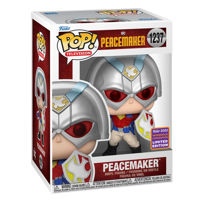 DC Comics: Peacemaker w/Shield 9 cm POP! Vinyl Figure - Funko