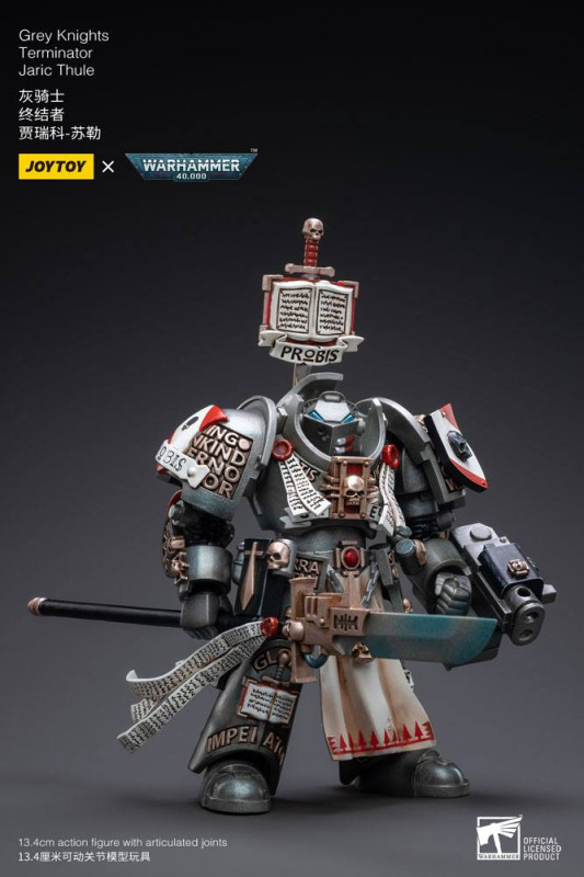 Warhammer 40k Action Figure 1/18 Grey Knights Terminator Jaric Thule 13 cm 6