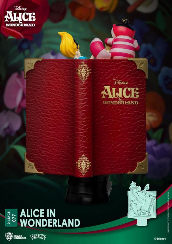 Disney: Alice in Wonderland 15 cm Story Book Series PVC Diorama - Beast Kingdom Toys