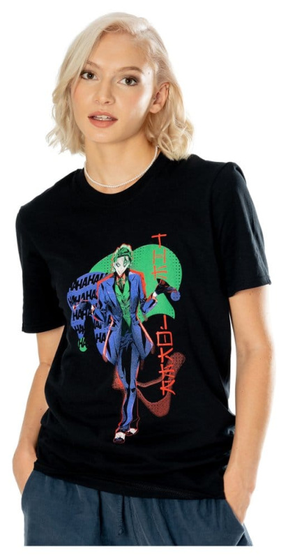 DC Comics T-Shirt The Joker Anime Red Light Size S 3