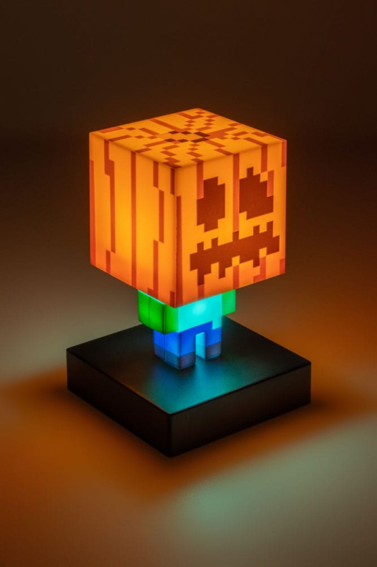 Minecraft Icons Light Zombie Jack O Lantern 10 cm 4