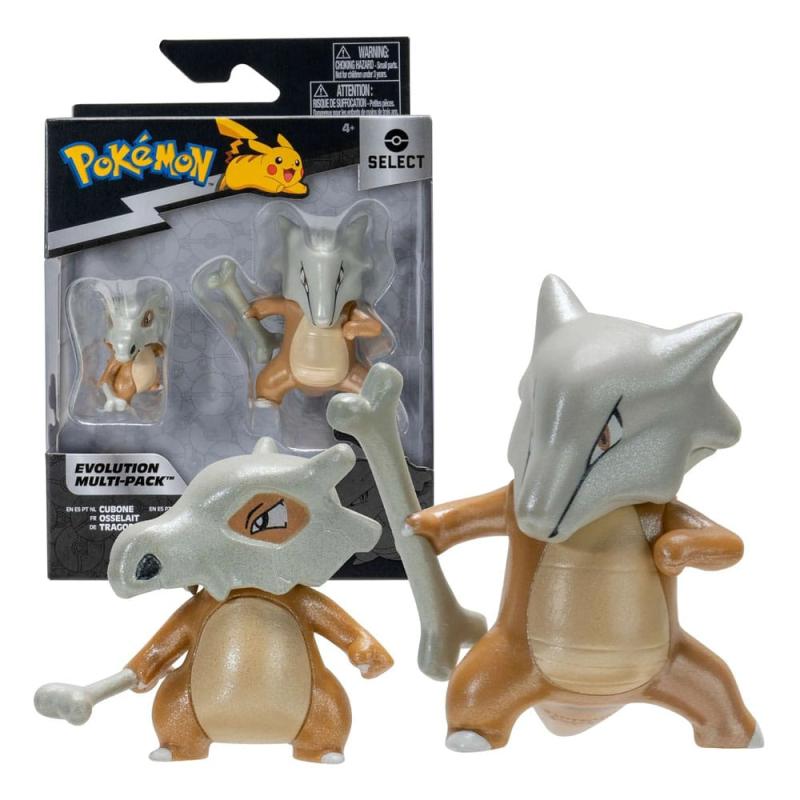 Pokemon: Evolution Select Action Figures 2-Pack Cubone, Marowak