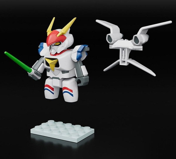 Metal Armor Dragonar Brickroid Action Figure Dragonar-1 (Opening Ver.) & Carrier Set 5 cm 4