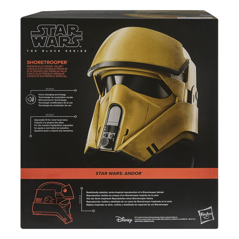 Star Wars: Andor Black Series Electronic Helmet Shoretrooper 3