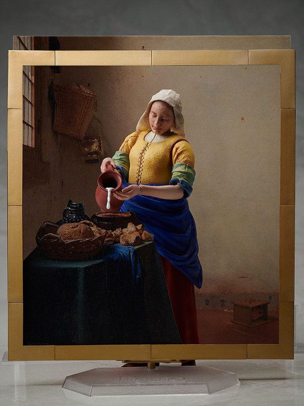 The Table Museum Figma Action Figure The Milkmaid by Vermeer 14 cm 1