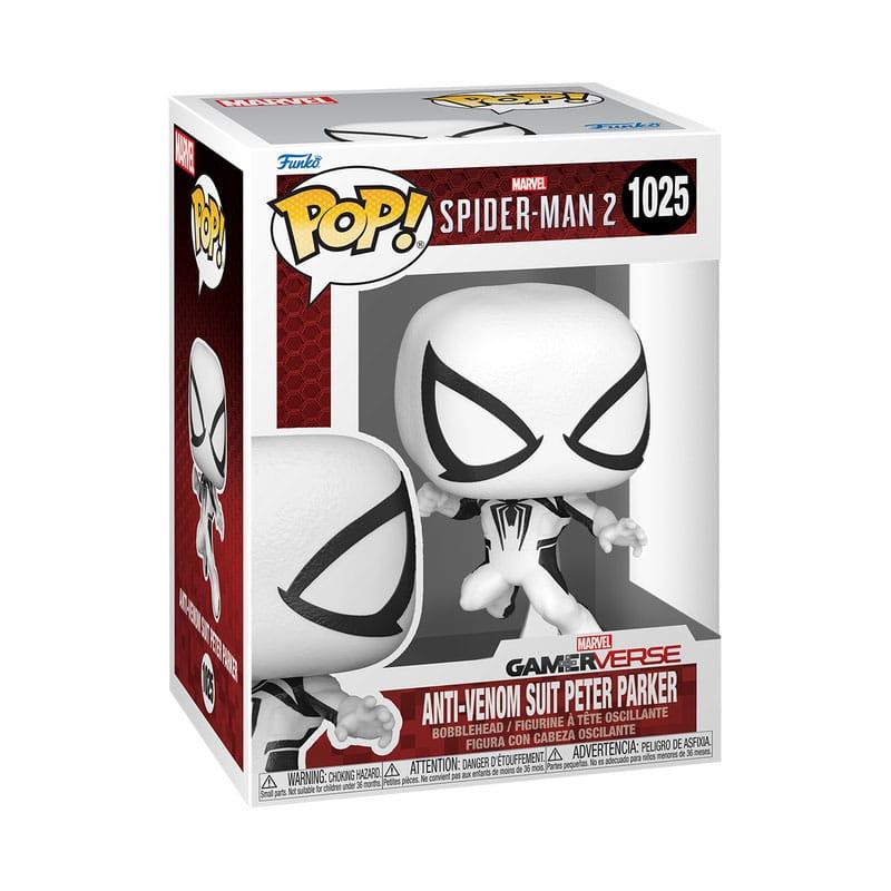 Spiderman 2 POP! Games Vinyl Figure Anti-Venom Peter 9 cm