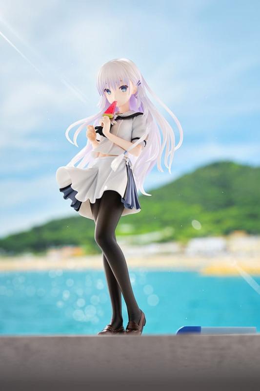 Summer Pockets REFLECTION BLUE PVC Statue 1/7 Shiroha Naruse 24 cm 1