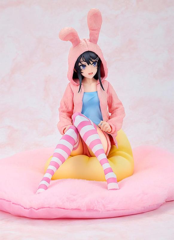 Rascal Does Not Dream of a Knapsack Kid PVC Statue 1/7 Mai Sakurajima Hoodie Look Rabbit Ears Ver. P