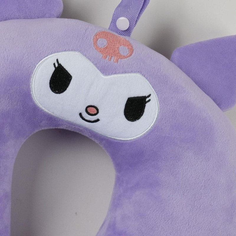 Sanrio Neck Cushion Kuromi 35 x 35 cm 2
