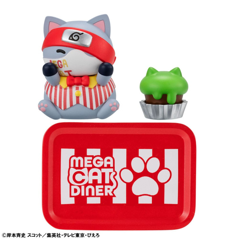 Naruto Shippuden Mega Cat Project Nyaruto! Trading Figures Mega Cat Diner 3 cm Assortment (6) 4