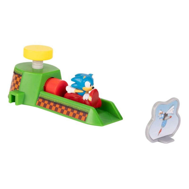 Sonic - The Hedgehog Go Go Racers Vehicles Mini Launching ramps Assortment (4)