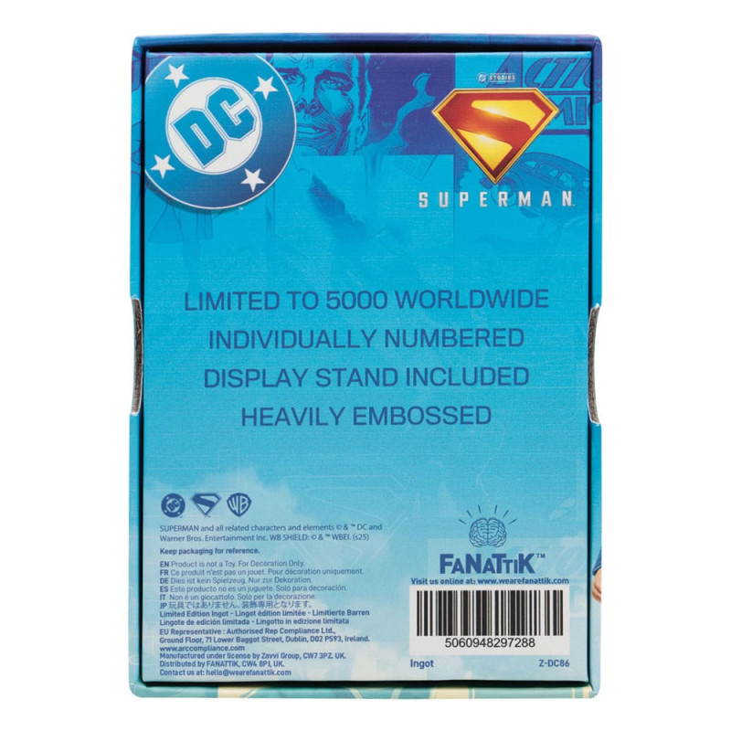 Superman 2025 Ingot Last Son of Krypton Limited Edition 2